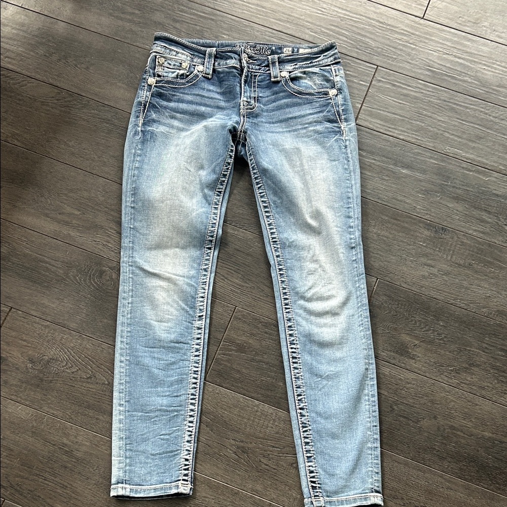 Miss Me mid rise ankle skinny jeans - Picture 4 of 6
